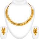 SPARGZ Brass Gold-plated Gold Jewellery Set Price in India - Buy SPARGZ ...
