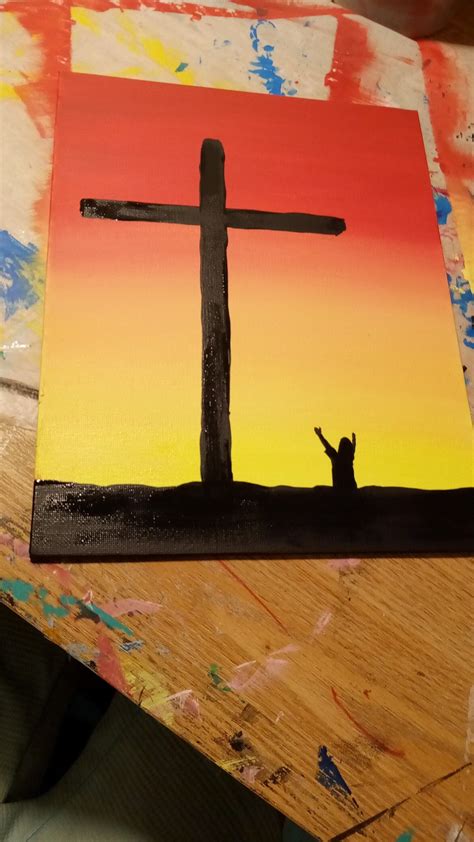 Completely | Christian art painting, Christian canvas paintings ...