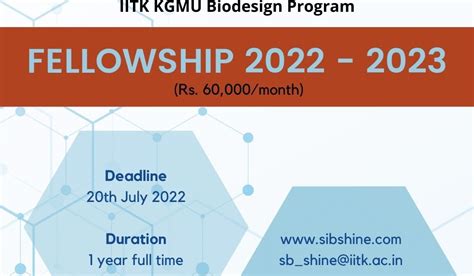 IIT Kanpur DBT Sponsored School of International Biodesign - SHInE ...