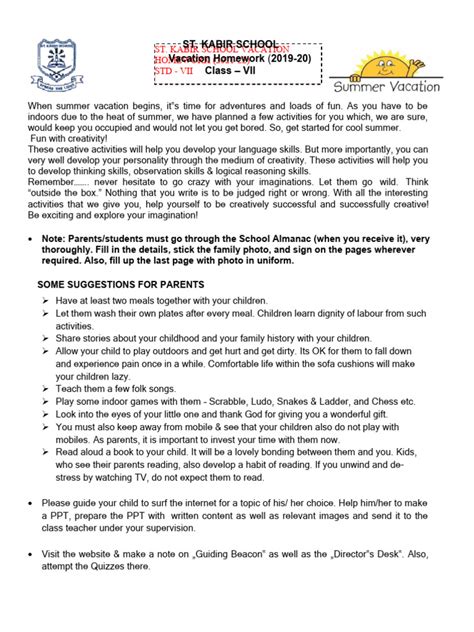 Image result for Assignment Class 7 Week 13