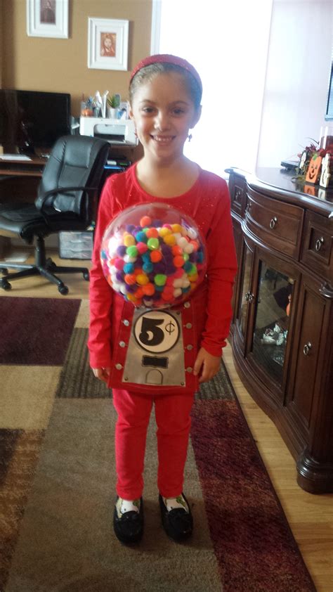 Diy Gumball Machine Halloween Costume | Minerva C Halloween