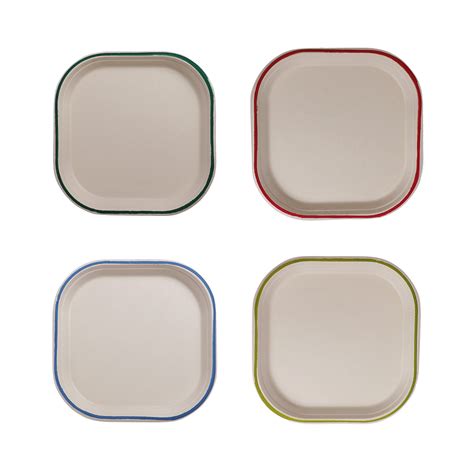 Taarey 6 Inch Square Plate | Disposable Eco-Friendly Plate – Ecoware