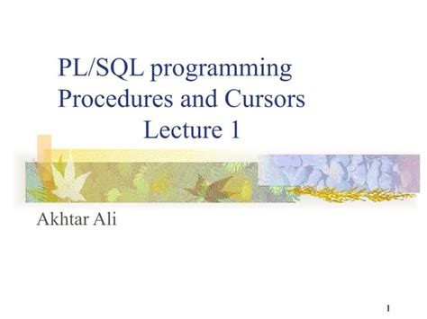 Image result for PL/SQL Developer Tutorial