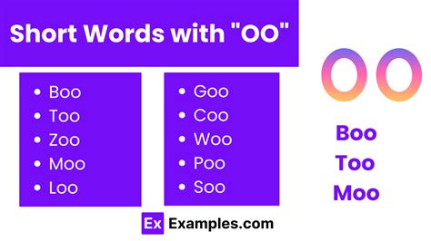 450+ OO Words, Meaning, PDF