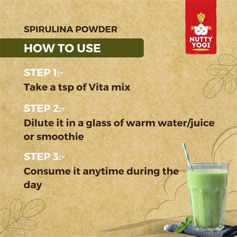 Buy Organic Spirulina Powder Online - Nutty Yogi