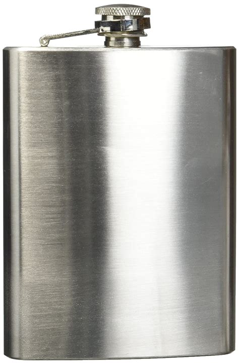 Buy BarCraft Stainless Steel Flask, 8-Ounce Online at Low Prices in ...