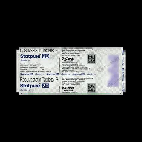 STATPURE 20MG TABLET 10'S Price, Uses, Side Effects & Substitutes | Medkart
