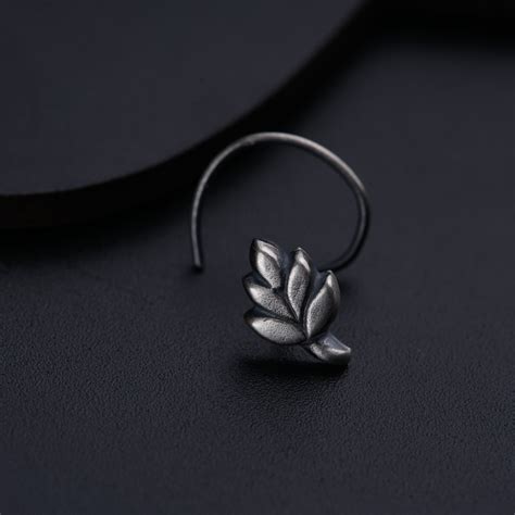 92.5 Handcrafted Silver Nose pin