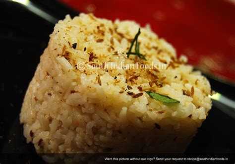 Jeera rice Recipe - 242 Calories in 1 cup, Jeeraga sadham