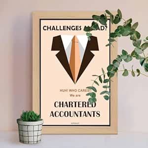ArtinKart- CA Chartered Accountant Firm Framed Poster, CA Gifts ...