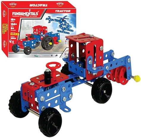 Buy Fundamentals Tractor Toy, STEM Learning, Building Blocks ...