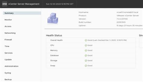 Image result for VCenter Server Appliance Backup