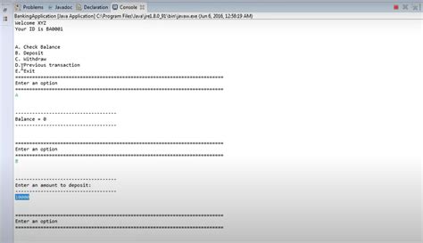 Image result for Banking Banking System Core Java Code