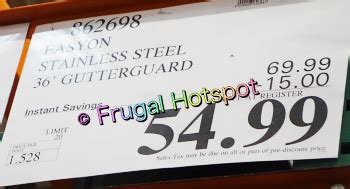 Image result for Easyon Gutter Guard System