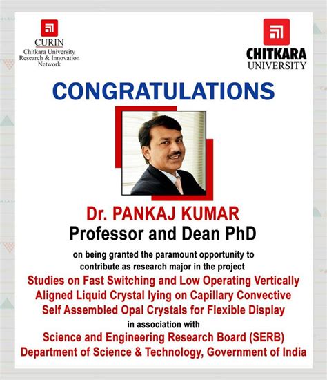 Dr. Pankaj Kumar - CURIN