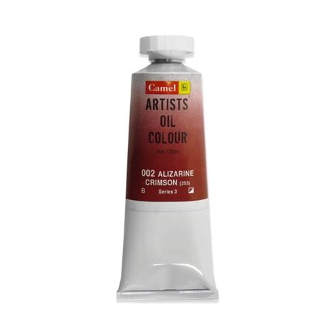 htconline.in| Camlin Artists Oil Colour 120ml SR3 Alizarine Crimson ...