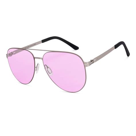 Pink Gunmetal Full Rim Aviator Vincent Chase VC Sun Metal VC S17423 ...
