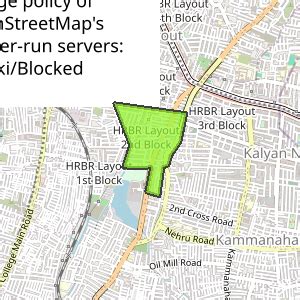 HBR Layout 2nd Block, HBR Layout, Bengaluru - Map, Pin Code, Locations ...