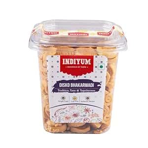 Indiyum Disko Bhakarwadi, Traditional Gujarati Tea Time Snacks, Single ...