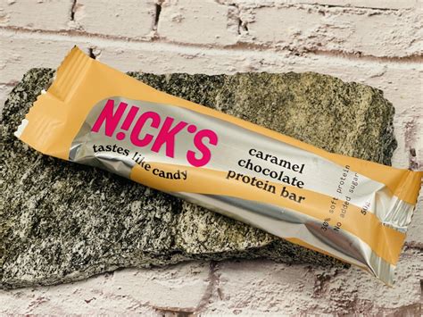 Nicks Protein Bar, Caramel chocolate 50g – ToLowCarbs Norge