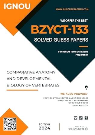 Buy IGNOU BZYCT 133 Solved Guess Papers from IGNOU Study Material/Books ...