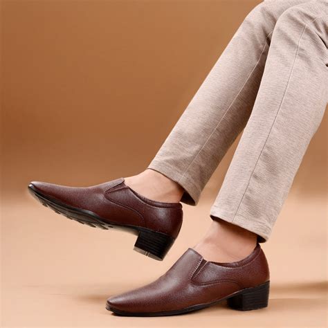 Bxxy's Height Increasing Elevator Slip-on Formal Shoes for Men – BxxyShoes