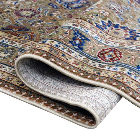 Precision-woven Traditional Brown Rug (TM25) – Knotty Rugs