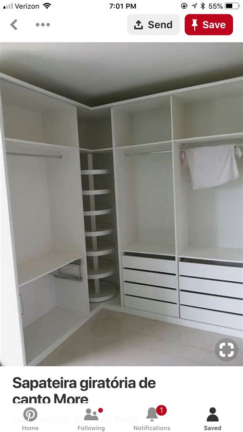 Pin by Laura on Closet space | Closet remodel, Clever closet, Closet ...