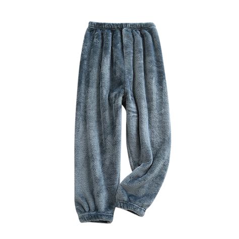 SwiftWear Blue Toddler Boys Flannel Pajama Pants Soft Fuzzy Pj Bottoms ...