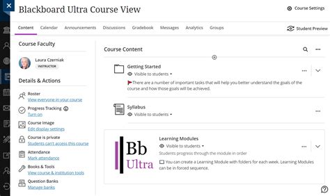 Blackboard Learn Ultra FAQ