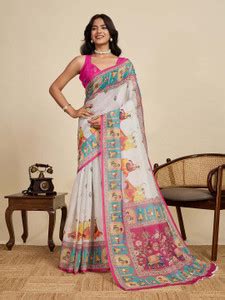Cream Sarees - Buy Cream Sarees Online at Best Prices In India ...