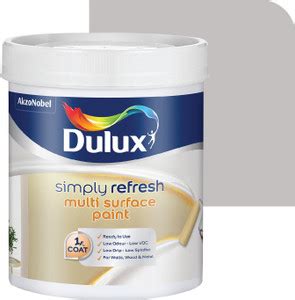 Dulux Simply Refresh DIY Multi Surface Paint Washable Coat, Low Drip ...