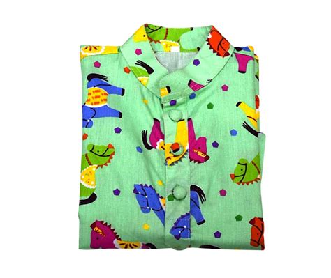 Buy Cute Horse Print Cotton Kurta for Kids Online India