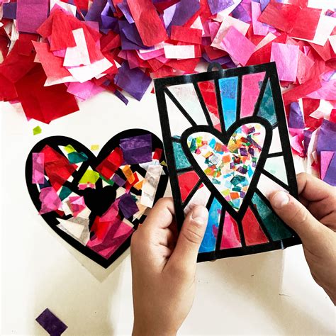 Valentines Day Crafts for Kids and Toddlers, Easy Activity for ...