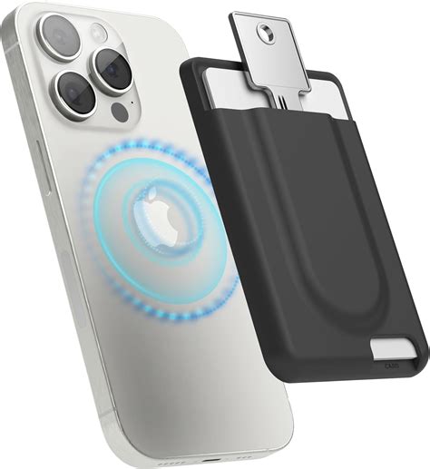 Amazon.com: elago Key Magnetic Wallet Card Holder 2-Cards Compatible ...