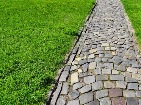 Image result for Cobblestone Path