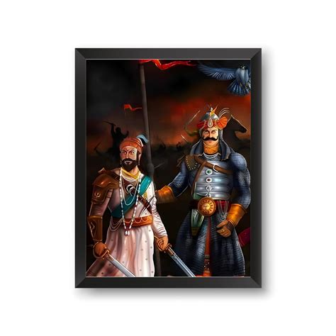 Frame House's Shri Chatrapati Shivaji Maharaj and Maharana Pratap Photo ...