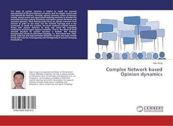 Complex Network based Opinion dynamics : Xiao Song: Amazon.in: Books
