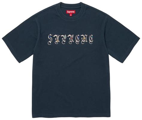 SUPREME GEMS TEE 'NAVY'