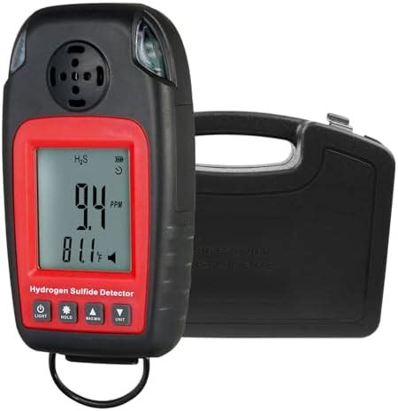 Hydrogen Sulfide (H₂S) Detector 0~100ppm Electrochemical H2S Sensor ...