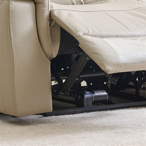 Buy Oliver Half Leather 2-Seater Electric Recliner - Frost Grey from ...
