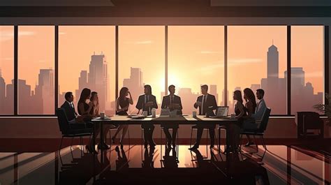 Business People Meeting Table 的图像结果