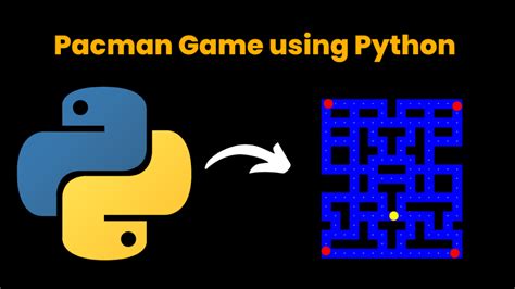 Create Pacman Using Python 的图像结果