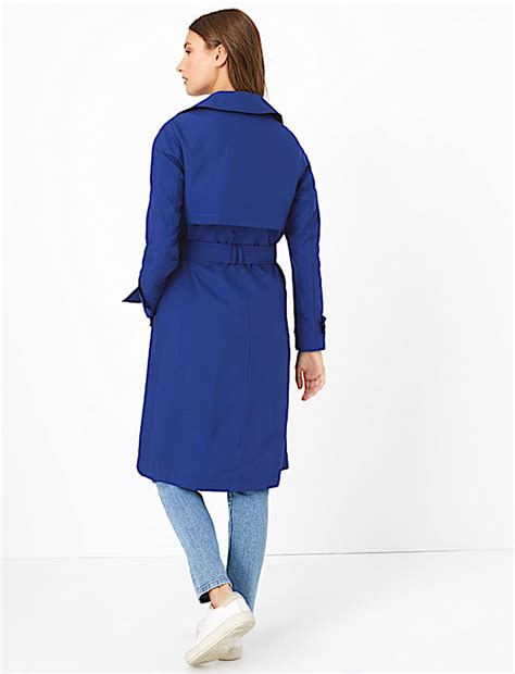 Buy Double Breasted Trench Coat at Marks & Spencer