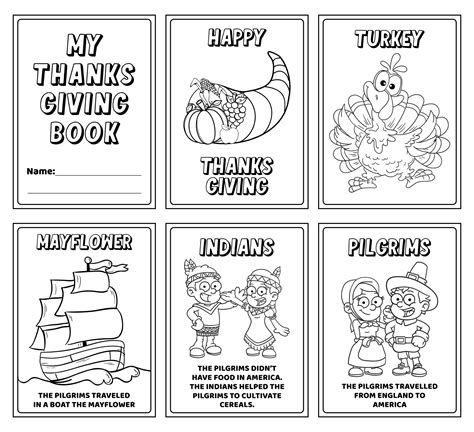 Thanksgiving Booklet Printables