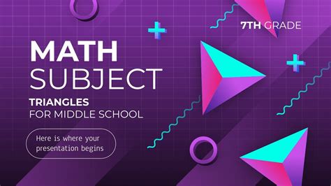 Free Math Google Slides themes and PowerPoint templates
