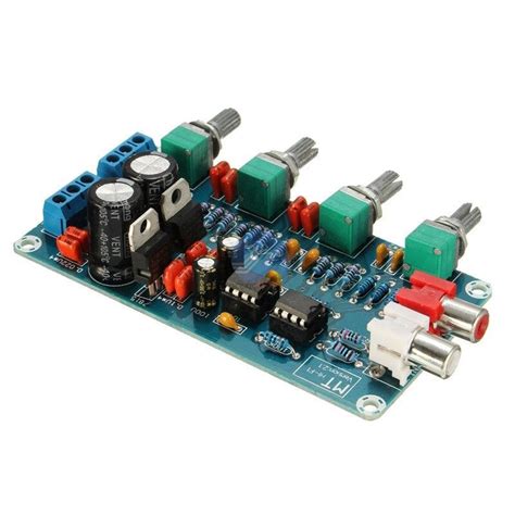 IOT-Audios NE5532 Stereo Preamp Tone Board Volume Control 2 Channel HI ...