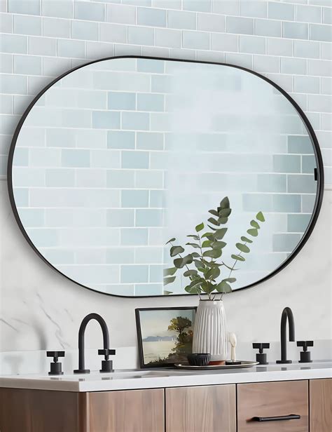 Large Black Bathroom Vanity Mirror at Nancy Sheridan blog