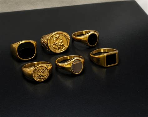 Signet Rings - Etsy India