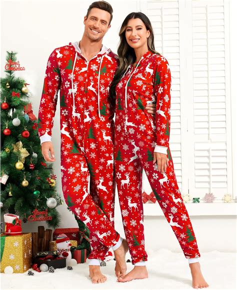 Frawirshau Festive Christmas Family Onesie Pajamas for Women India | Ubuy